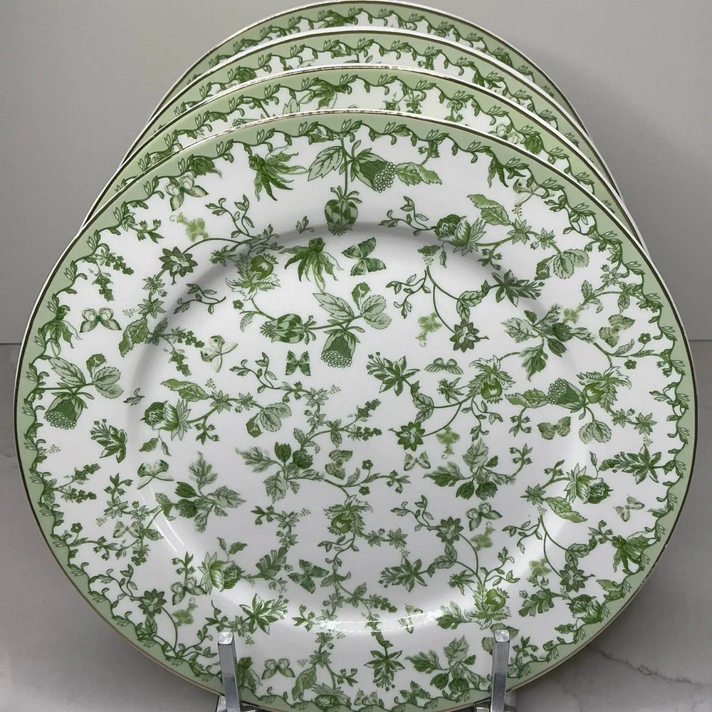4 Grace Teaware Dinner Plates 10